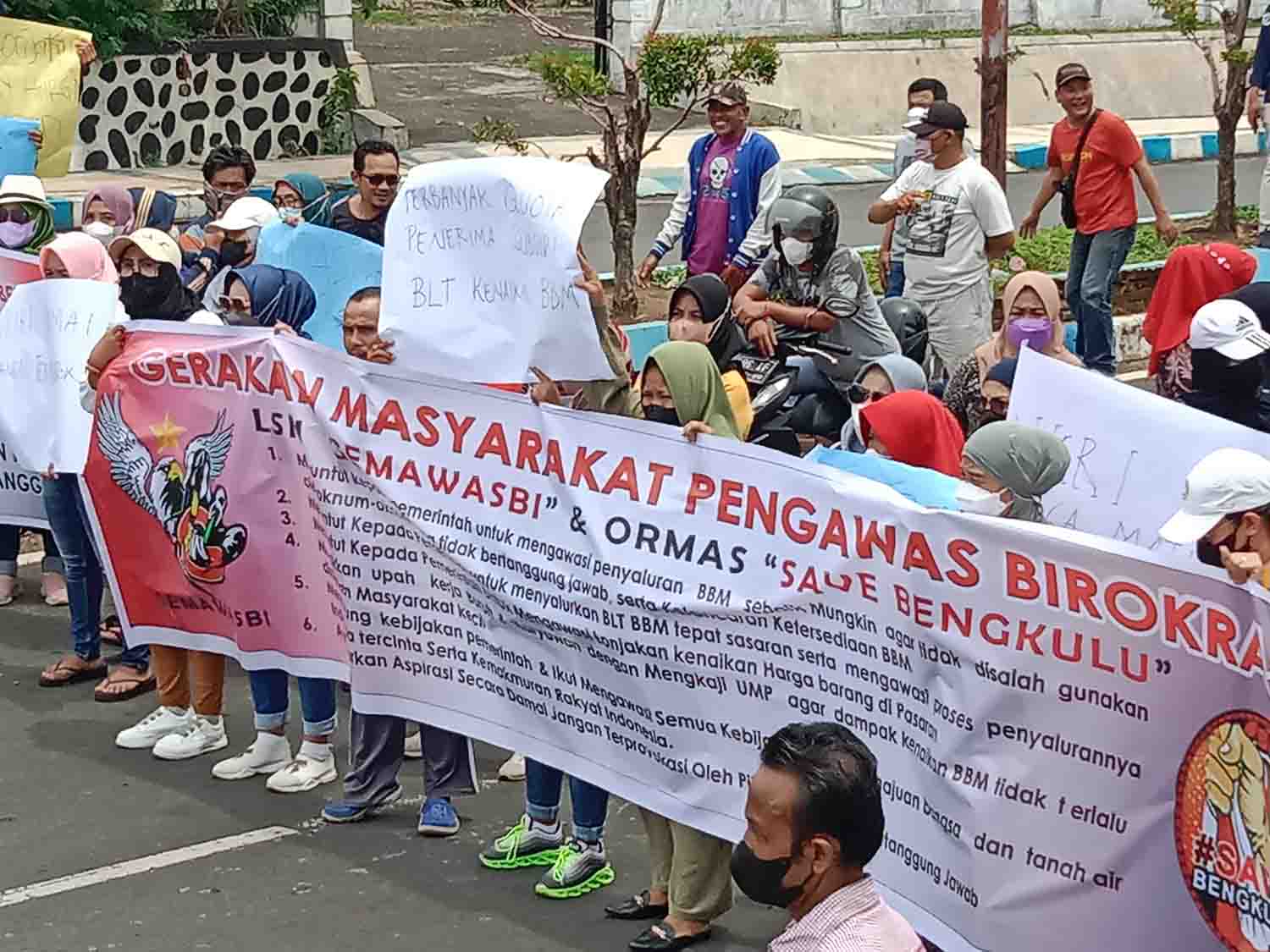 Giliran Gemawawbi Geruduk DPRD Provinsi Bengkulu