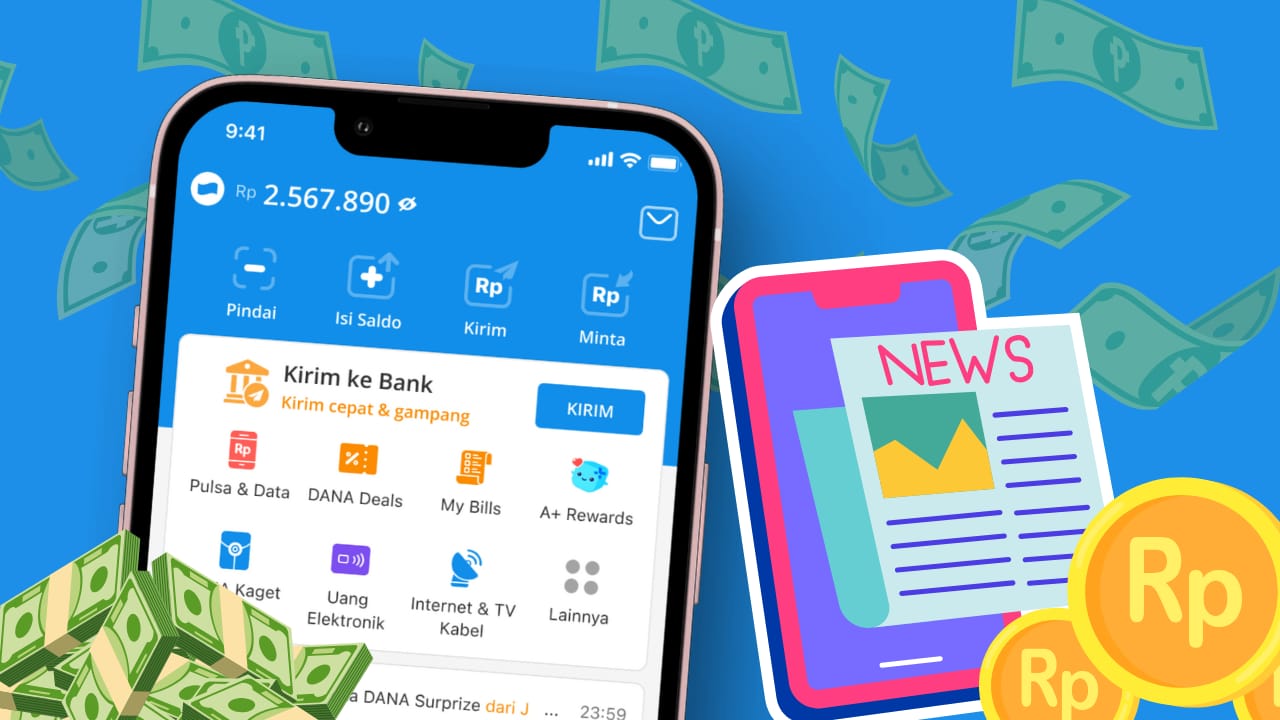 Gemar Membaca Dapat Saldo DANA Gratis Rp448.000, Ini Caranya!