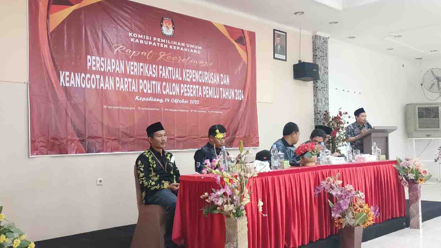 Di Kepahiang, Hanya 7 Parpol yang Dilakukan Verfak 