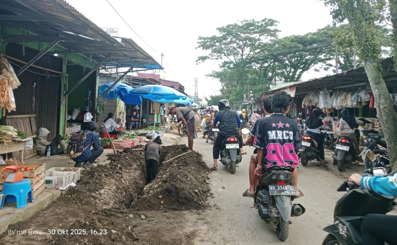 Revitalisasi Perpipaan Tengah Kota, PDAM Tata Ulang Pelanggan di Pasar Kepahiang!
