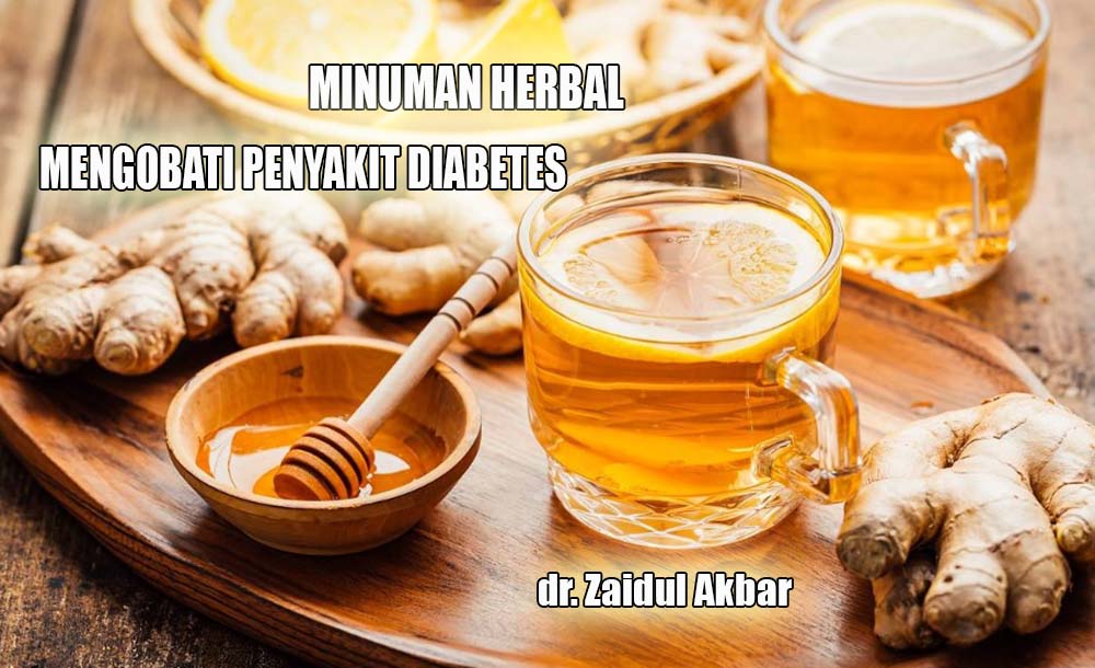 Mengobati Penyakit Diabetes, Kata dr Zaidul Akbar Cukup Minuman Herbal Ini Campur Madu dan Jahe Saja