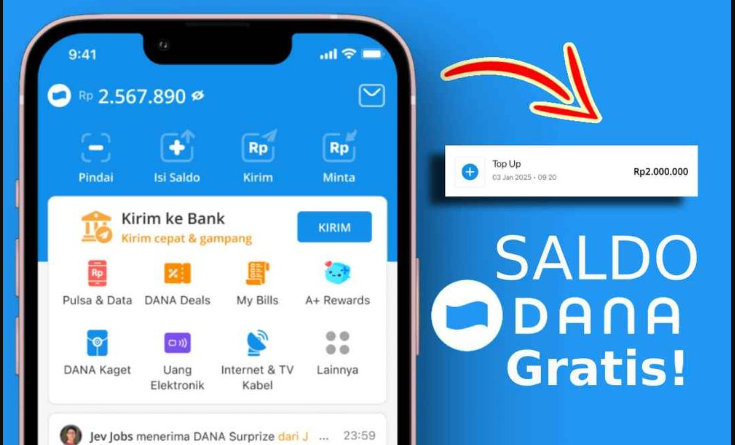 Duduk Manis Ditransfer Rp766 Ribu dari Apk Penghasil Saldo DANA Ini, Buruan Coba!