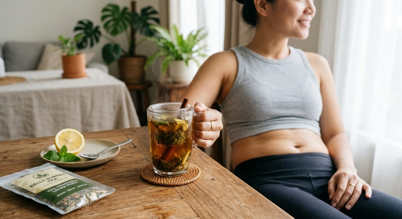 Bisa Bantu Dietmu, Ini 5 Teh Pembakar Lemak Perut