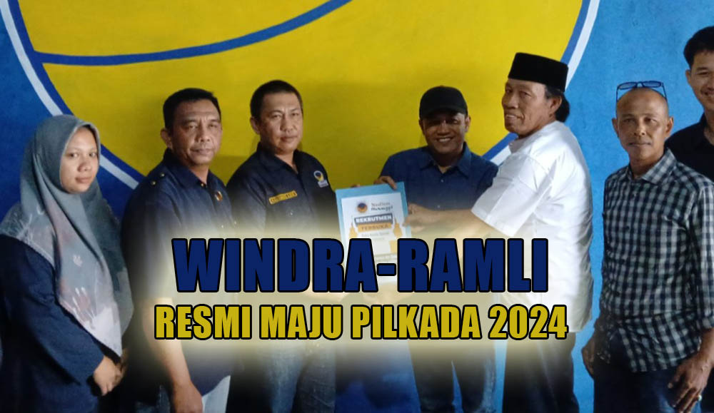 Kantongi 5 Kursi DPRD Kepahiang, Windra-Ramli 'Pinang' Nasdem Untuk Maju Pilkada 2024 Kabupaten Kepahiang