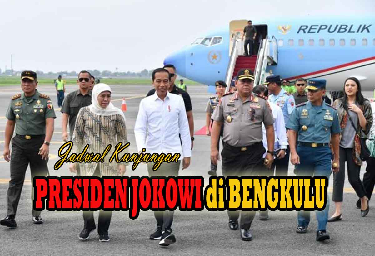 Keliling Kabupaten, Ini Jadwal Lengkap Kunjungan Presiden Jokowi di Bengkulu!