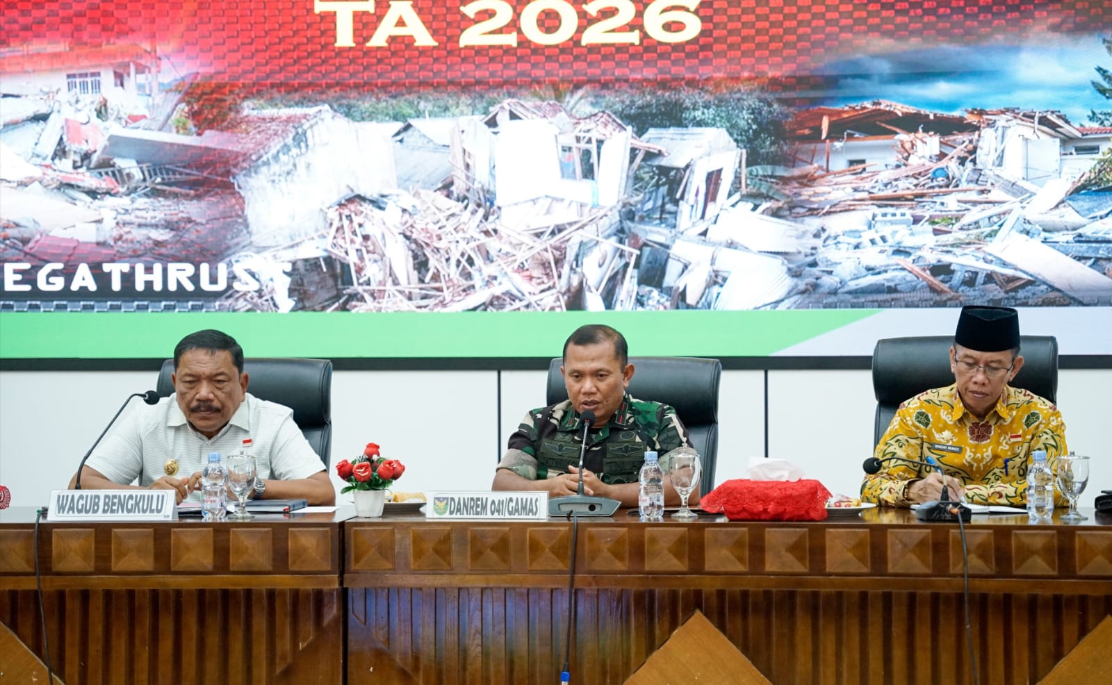 Wagub Mian: Bengkulu Harus Siap Hadapi Bencana Megathrust