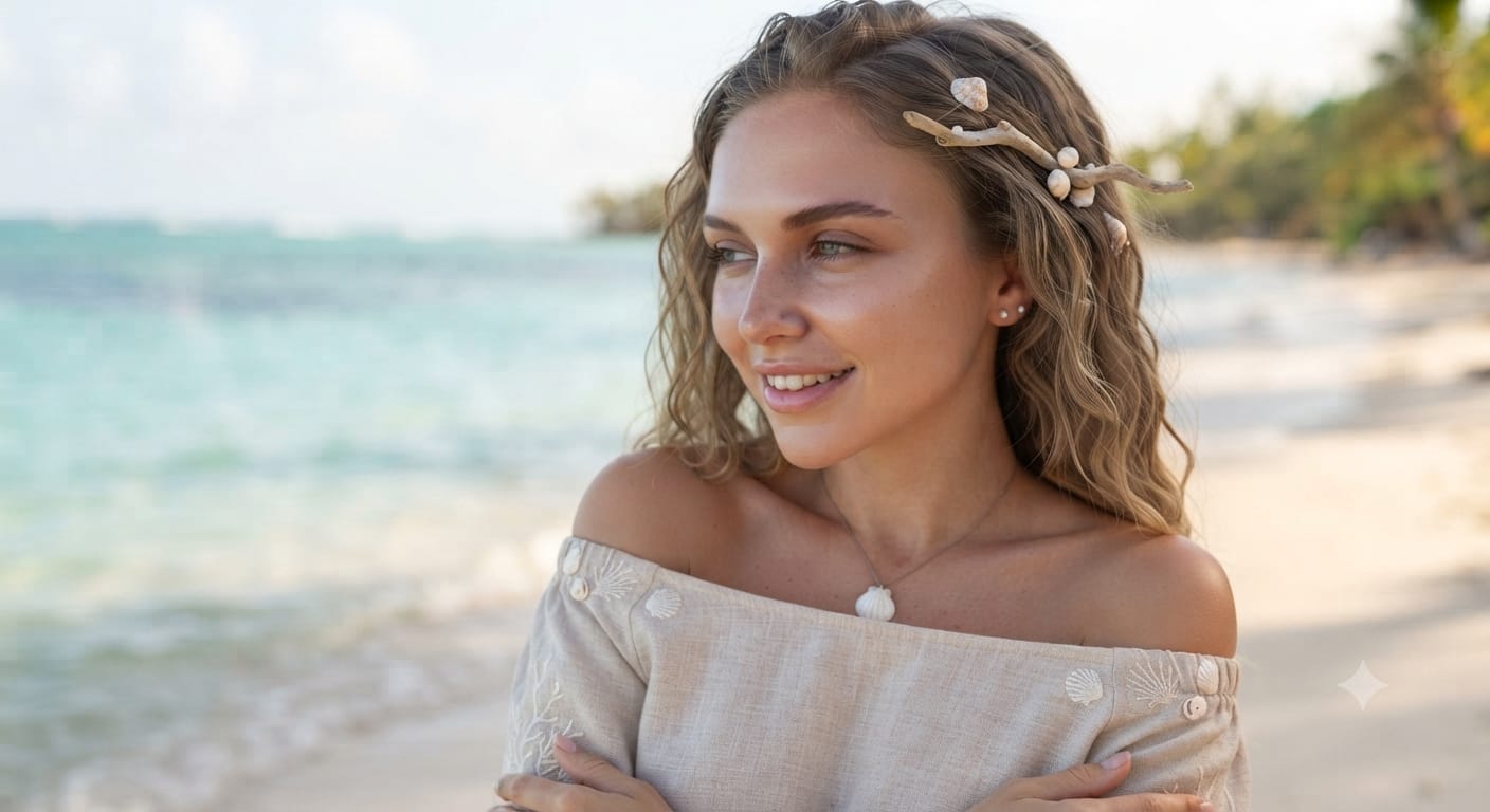 Tren Makeup Berkilau dengan Efek Kulit Basah, Kenali Mermaid Skin!