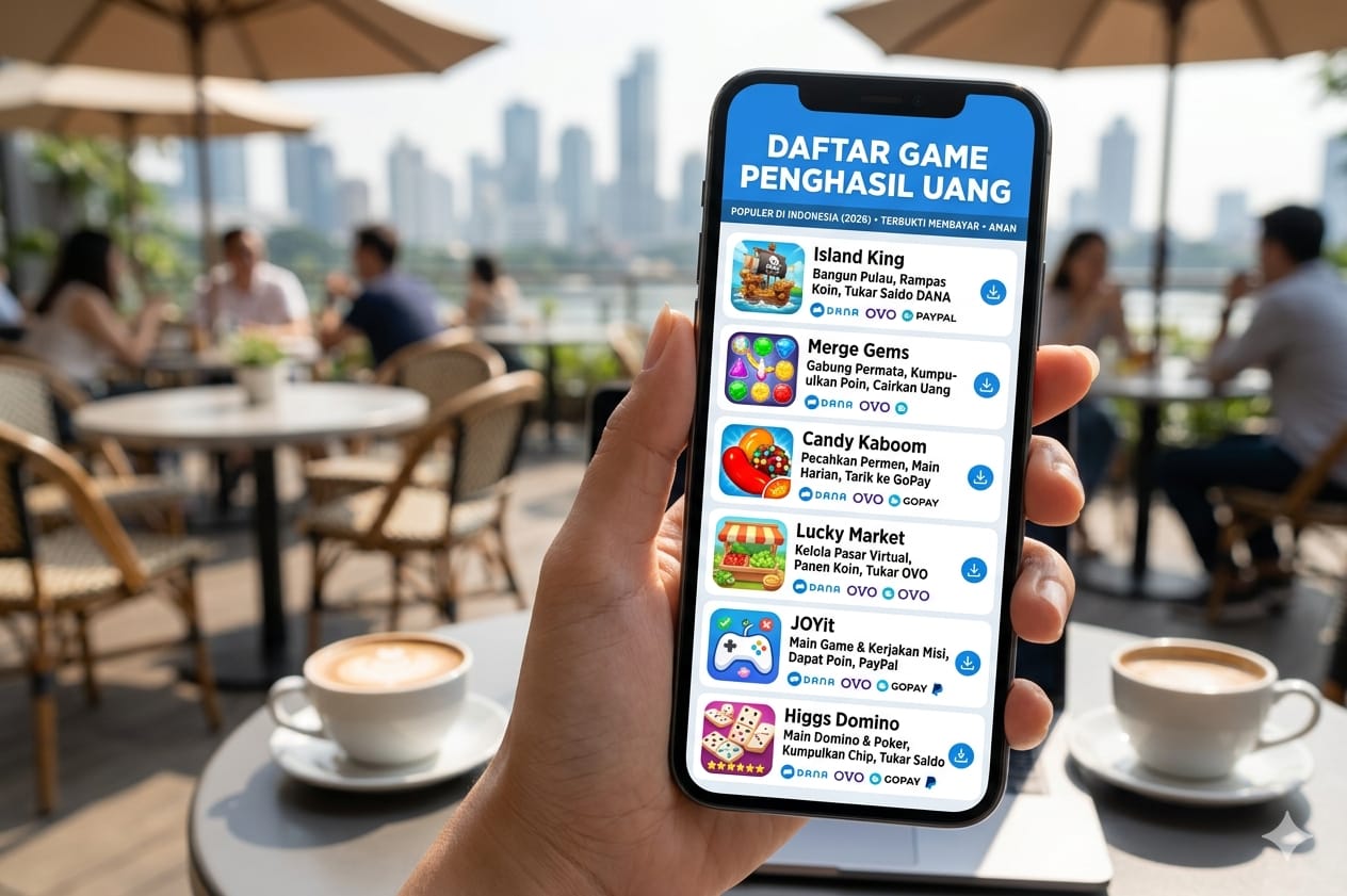 Terbukti Cair ke Rekening, Ini Daftar Game Penghasil Saldo DANA!