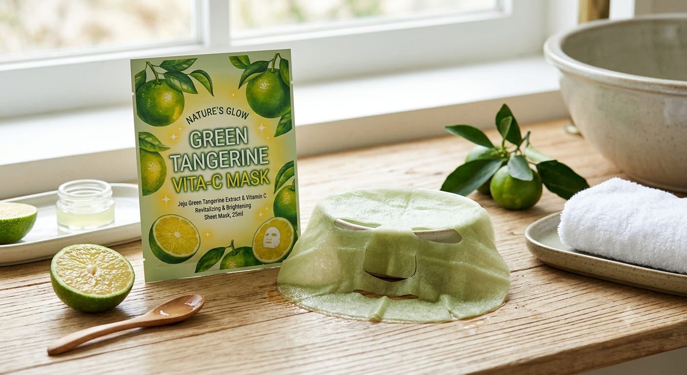 Wajah Cerah dan Bebas Kusam, Ini 4 Sheet Mask Green Tangerine