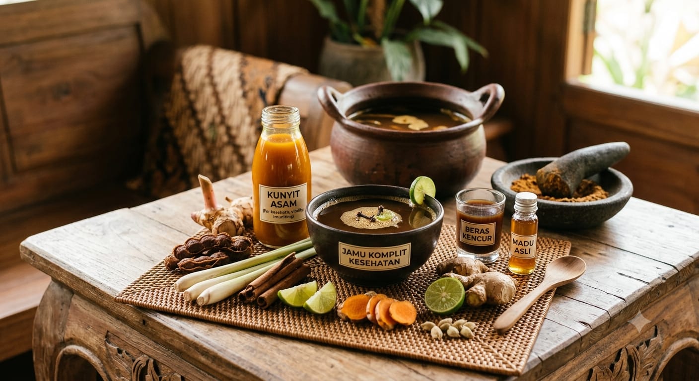 Jaga Stamina Tubuh Sehat, Manfaat Jamu Komplit untuk Kesehatan!