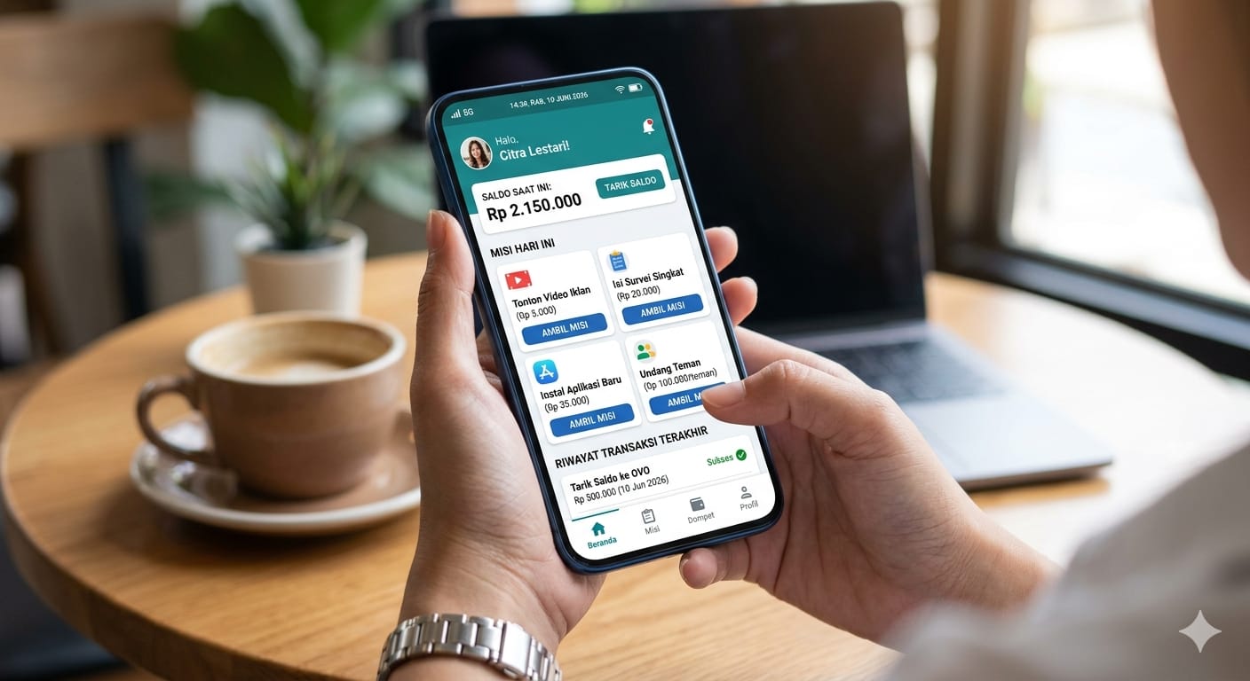 Saldo DANA Gratis Rp100 Ribu Lewat Aplikasi Resmi 2026