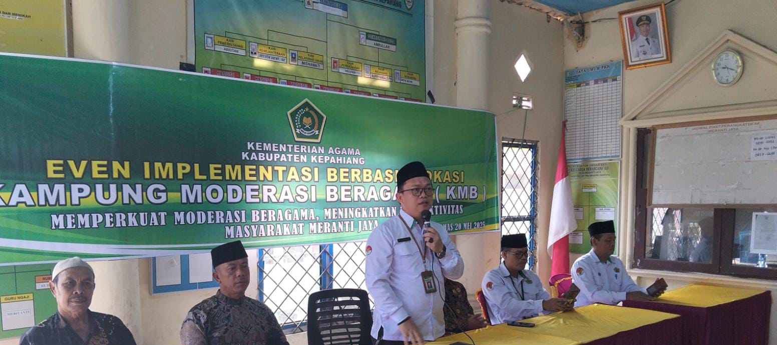 Perkuat Moderasi Beragama, Kemenag Kepahiang Sambangi Desa