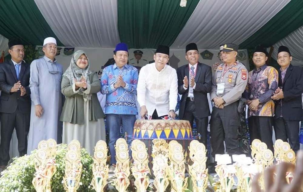 Dipimpin Wakil Bupati, Pemkab Kepahiang Resmi Buka MTQ Kecamatan Tebat Karai