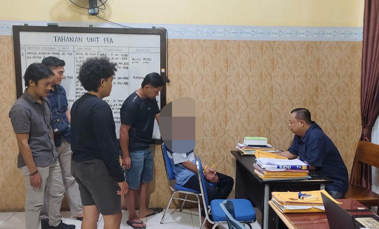 Berkas Perkara Ayah Gagahi 2 Anak Kandung Resmi Tahap I