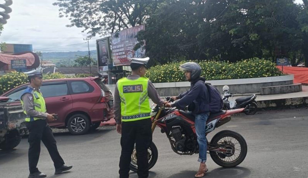 Razia Gabungan, Kendaraan Bodong Diamankan dan Puluhan Kendaraan Mati Pajak Ditilang