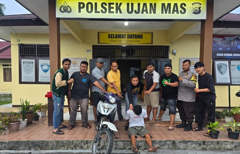 Warga Kesambe Lama Ditangkap Anggota Polsek Ujan Mas, Ini Kasusnya!