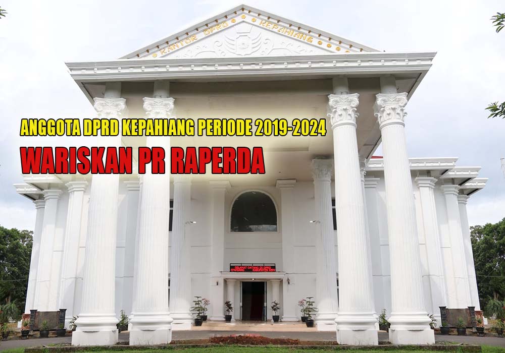 Jabatan Segera Berakhir, DPRD Kepahiang Periode 2019-2024 Sisakan Raperda yang Belum Dibahas