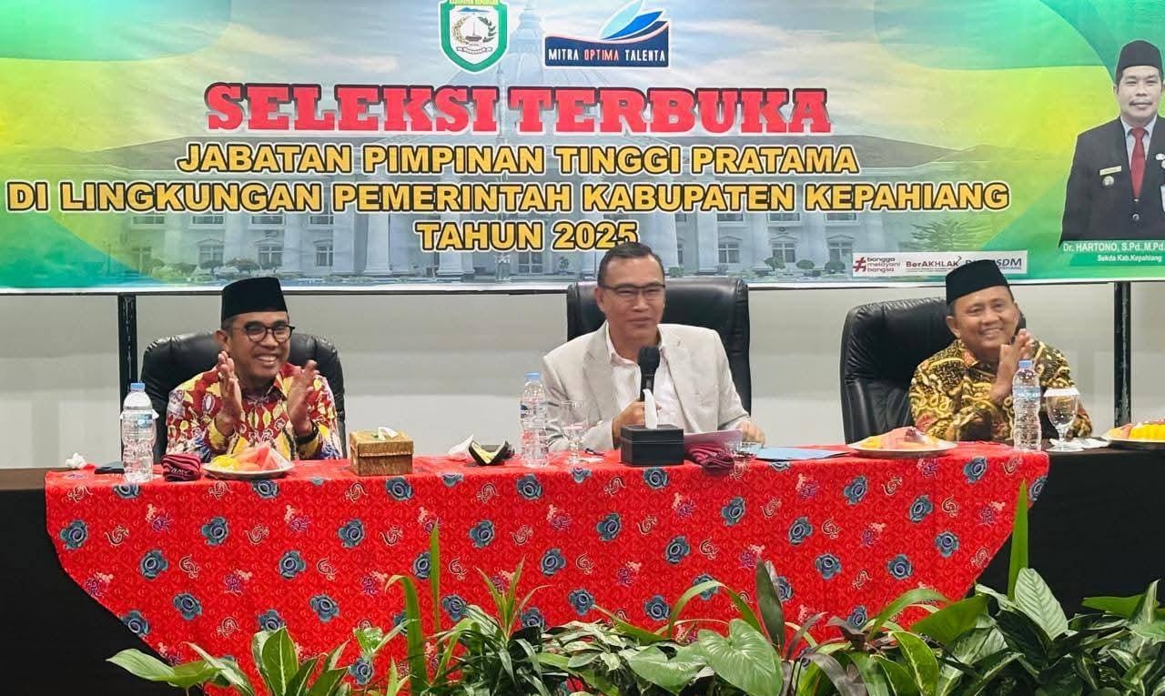Diikuti 40 Peserta, Bupati Kepahiang: Seleksi Terbuka Hasilkan Pejabat Berkompeten!