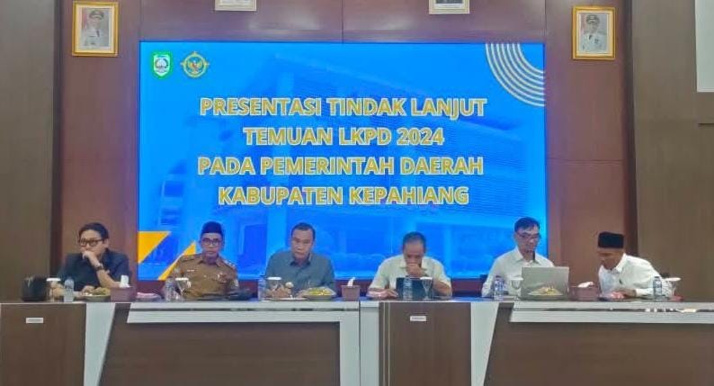 Dipantau BPK, 80 Persen LHP LKPD TA 2024 Sudah Ditindaklanjuti Pemkab Kepahiang