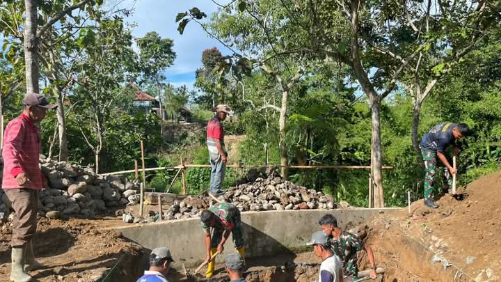 Akhir April, Segini Progres Pembangunan 2 Jembatan Gantung Garuda di Rejang Lebong