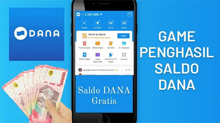 Cuan ke Dompet Digital, Ini Game Penghasil Uang dan Saldo DANA.