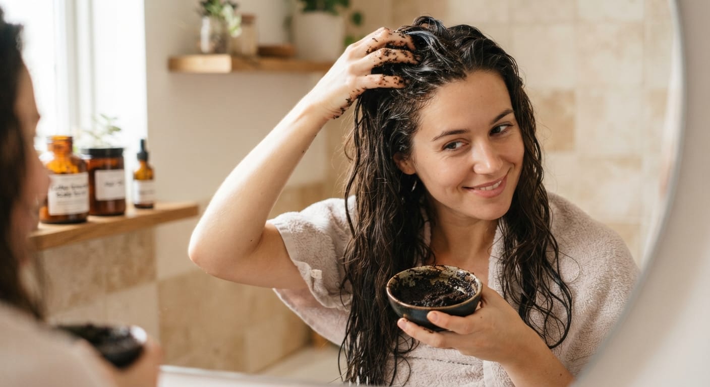 Bagus untuk Rambut, Ini Manfaat Menggunakan Ampas Kopi!