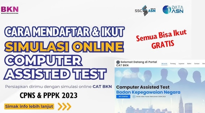 Simulasi CAT SKD CPNS 2023 dan PPPK Telah Dimulai, Berikut Jadwal dan Langkahnya