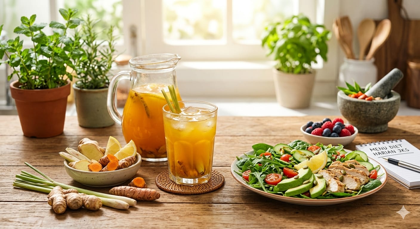 Diet Ampuh, Konsumsi Ramuan Jahe Kunyit Sereh