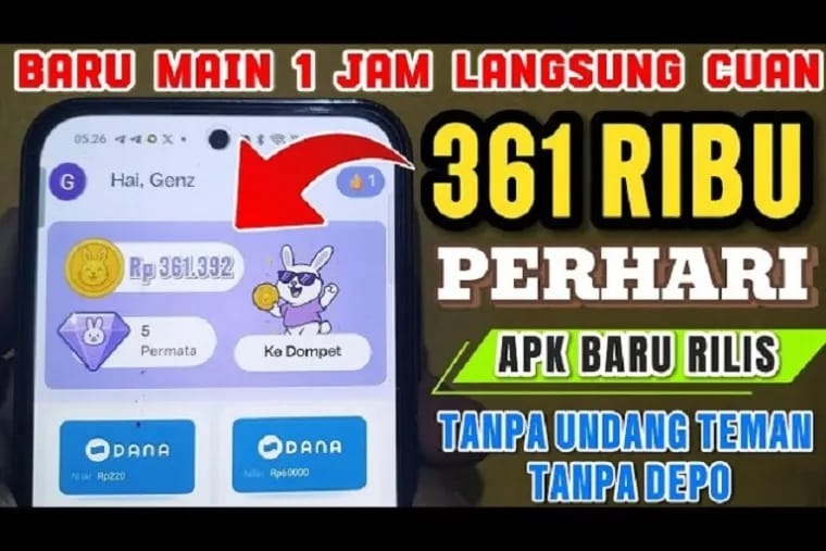 Cash Bunny, Game Penghasil Uang Membayar Pengguna dengan Koin dan Permata
