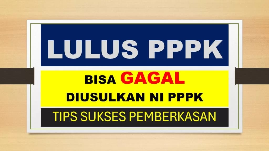Jangan Yakin Dulu, Calon PPPK Bisa Gugur Jika Terbukti Melakukan Ini!