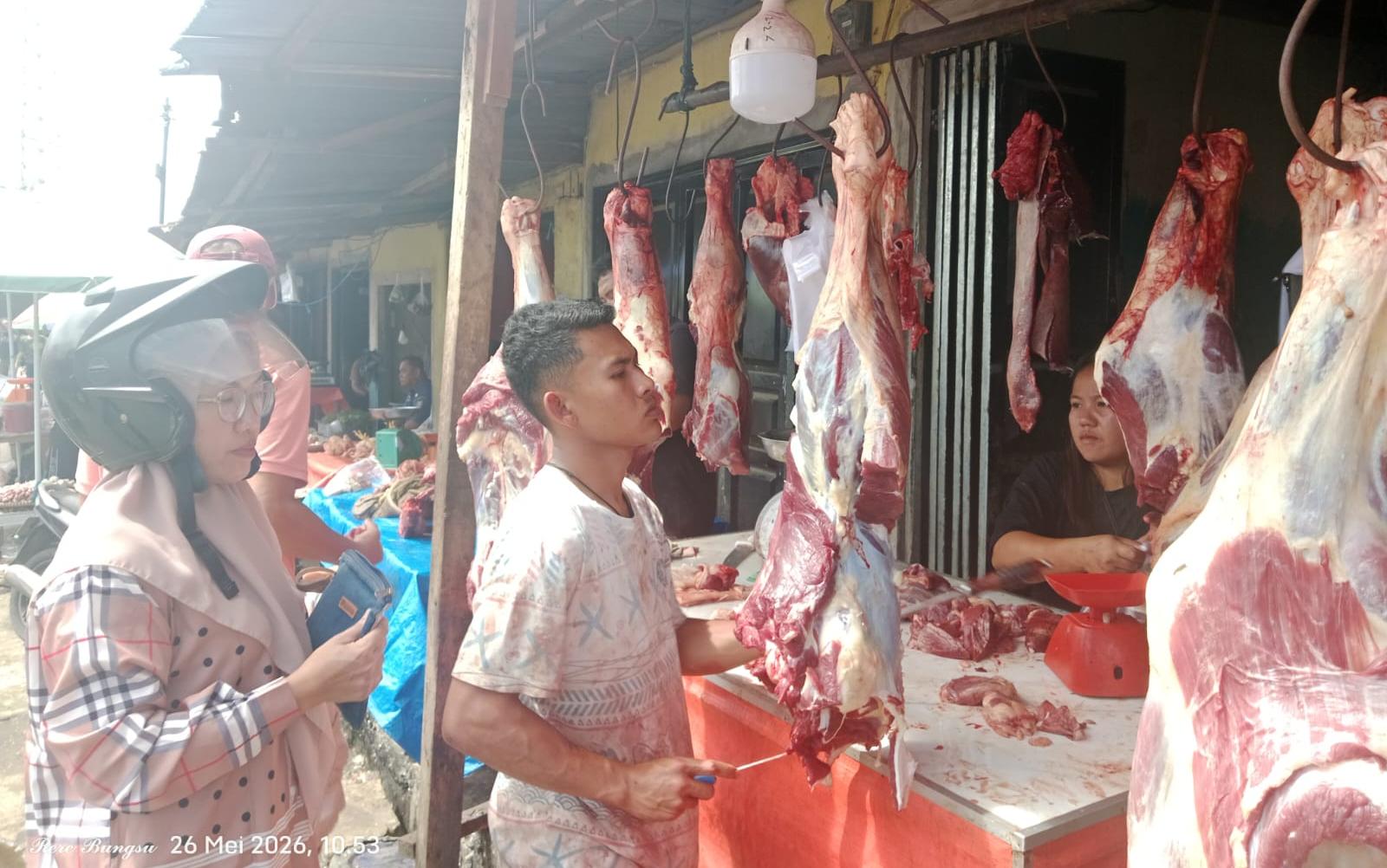 Pemkab Kepahiang Klaim Harga Bapokting Stabil Jelang Idul Adha, Daging Sapi Rp150 ribu Perkilogram