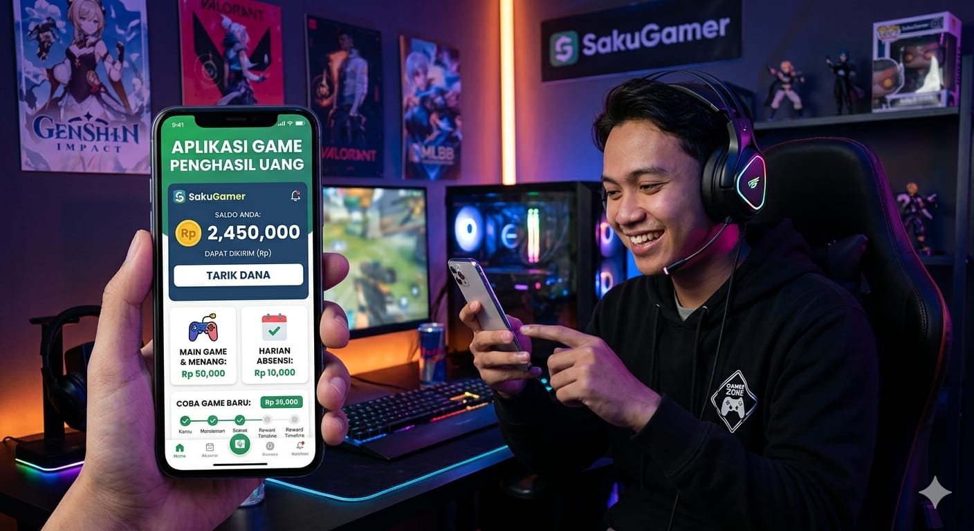 Gamers Kini Bisa Main Game Sambil Dapat Saldo DANA, Ini Aplikasi Penghasil Uang Paling Populer!
