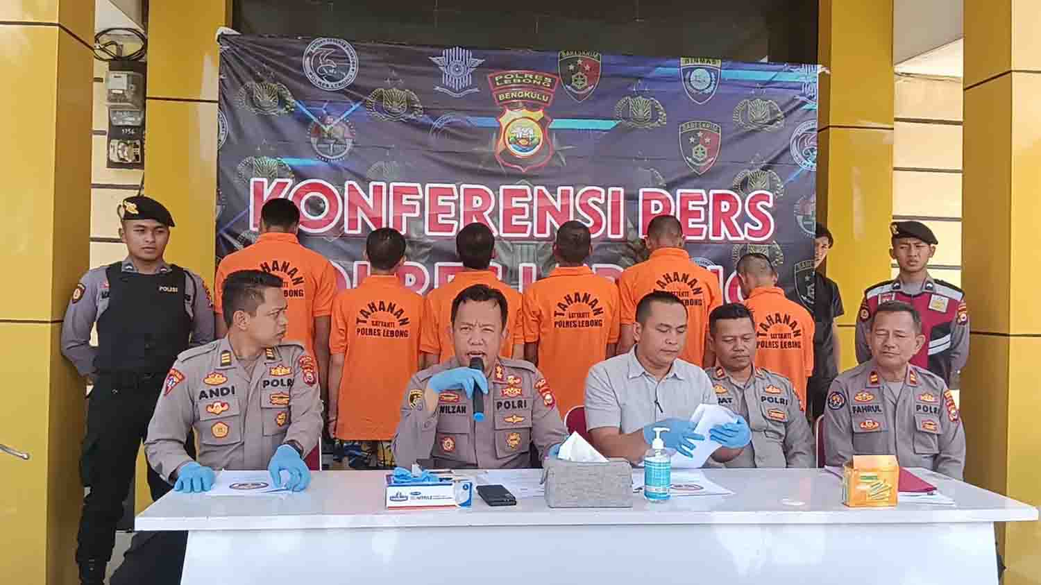 Operasi Musang Nala, 6 Penjahat Berhasil Ditangkap 