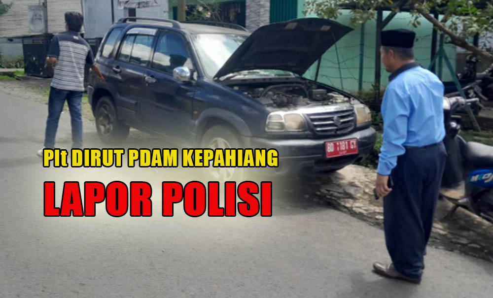 Plt Dirut PDAM Kepahiang Lapor Polisi, Arminsyah: Kami Tidak Nyaman!