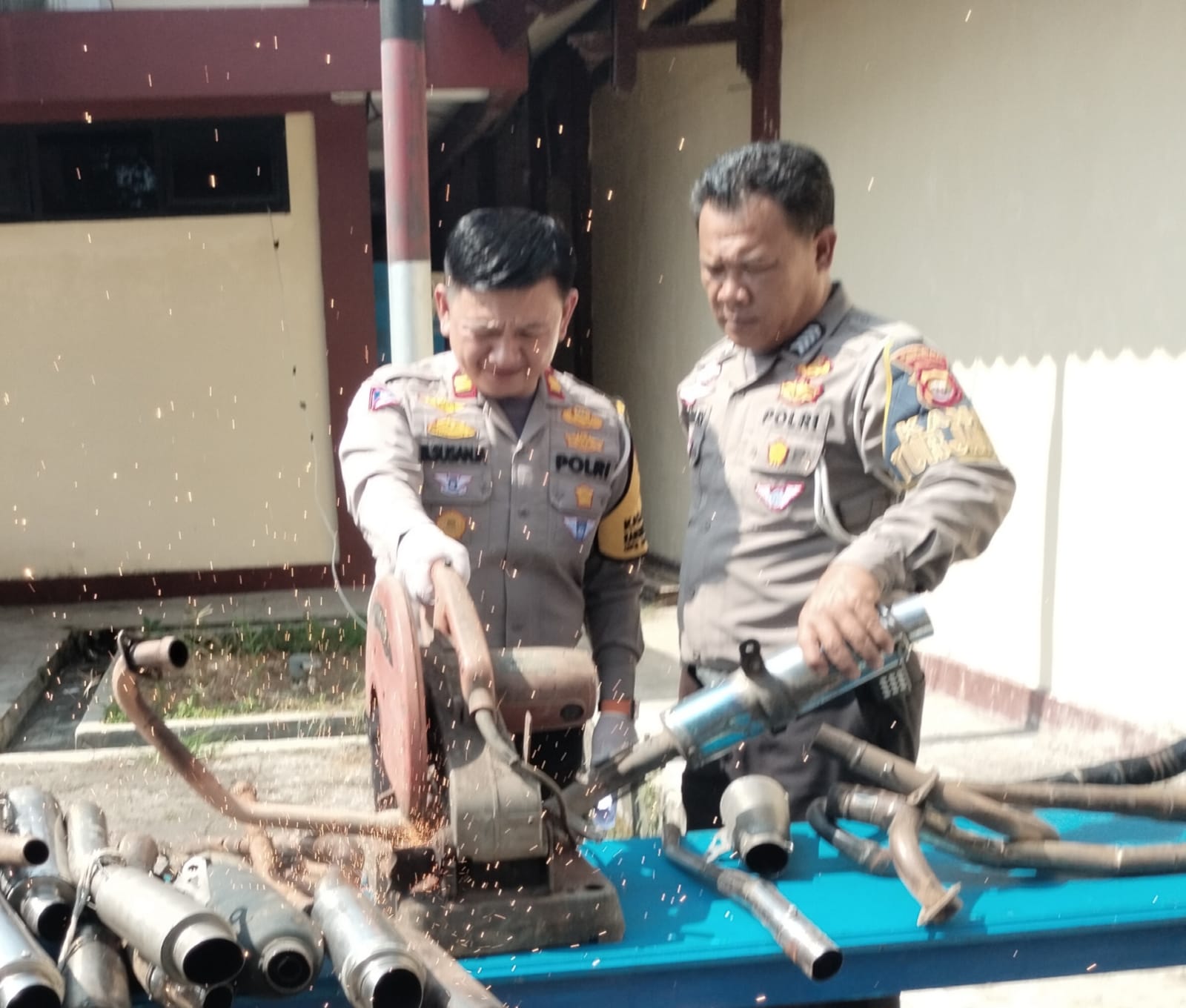 Siap-Siap Satlantas Polres Kepahiang Incar Toko Penjual Knalpot Brong! 