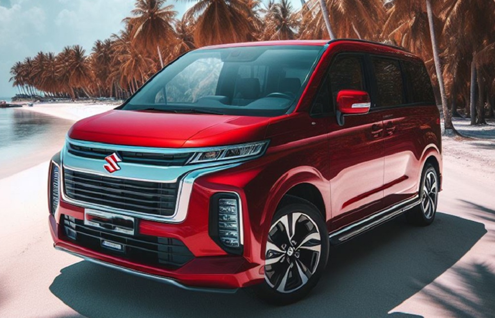 Perubahannya Luar Biasa, Mobil SUV Suzuki APV 2024 Mengalami Transformasi Mewah dan Futuristik