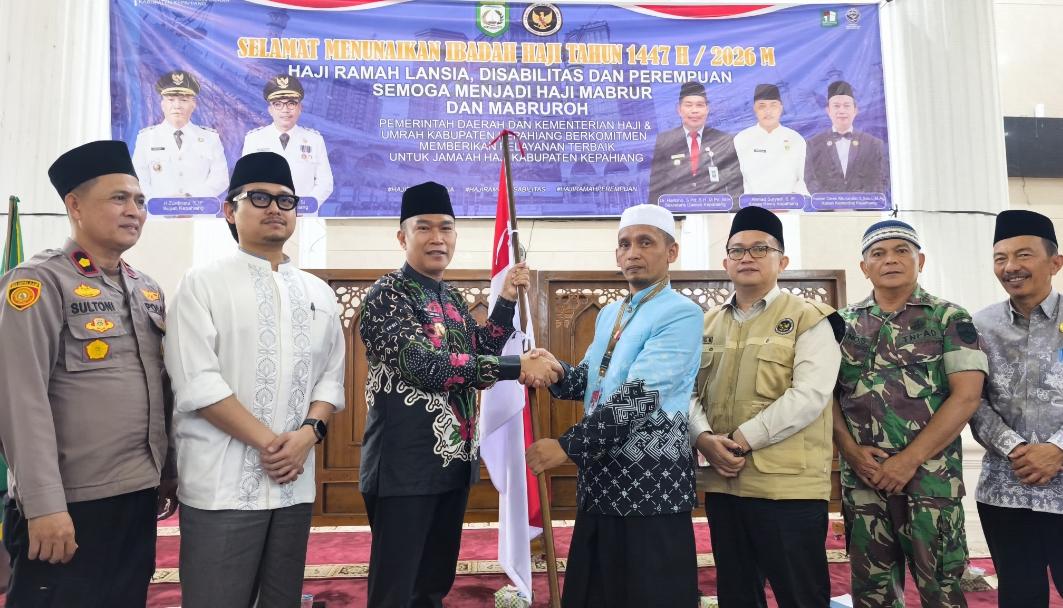 Lepas 29 Jemaah Haji, Bupati dan Kemenhaj Menitipkan Do'a untuk Kepahiang