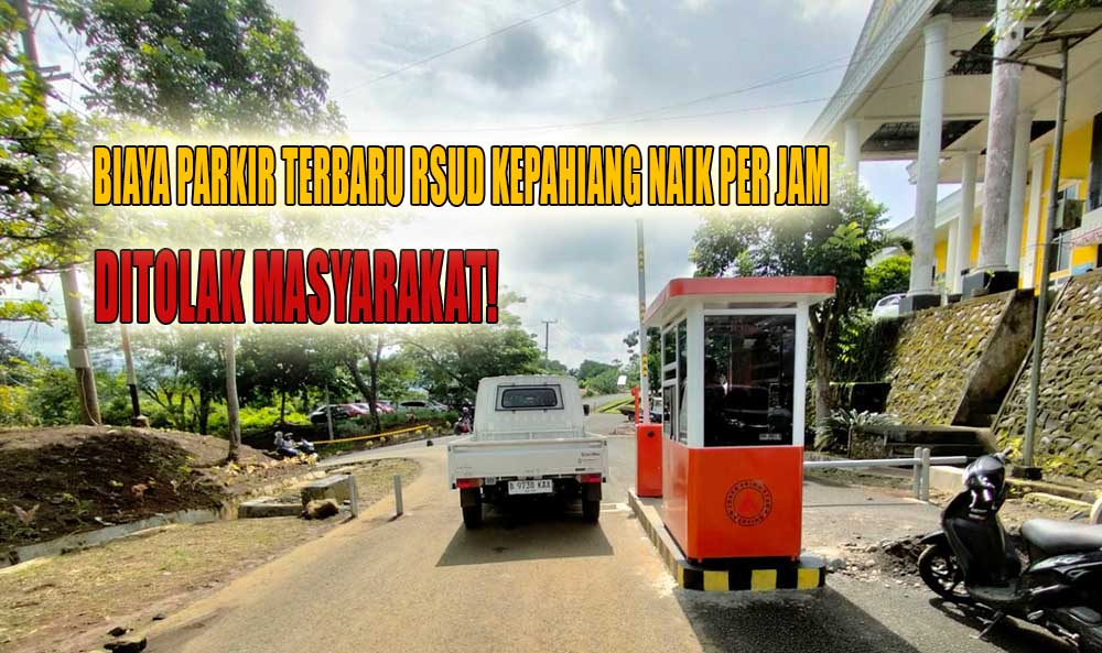 Ditolak Masyarakat, Selain Pakai Denda Tarif Parkir Terbaru RSUD Kepahiang Dihitung Naik Per Jam