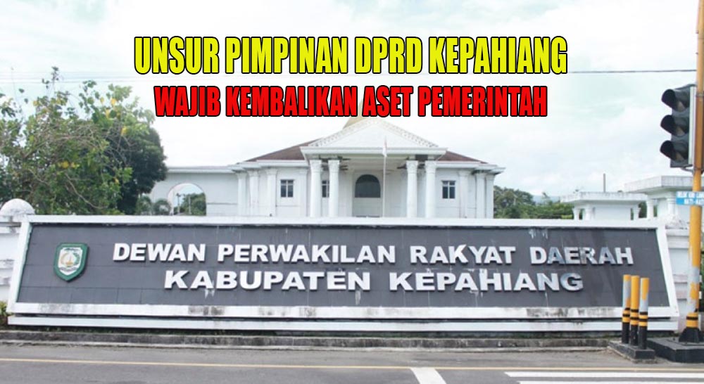 25 Anggota DPRD Kepahiang Terpilih Dilantik, Unsur Pimpinan Dewan Wajib Kembalikan Aset Pemerintah