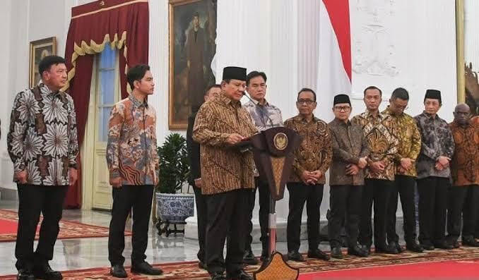 Resmi, Ini Daftar Nama Menteri di Kabinet Prabowo-Gibran