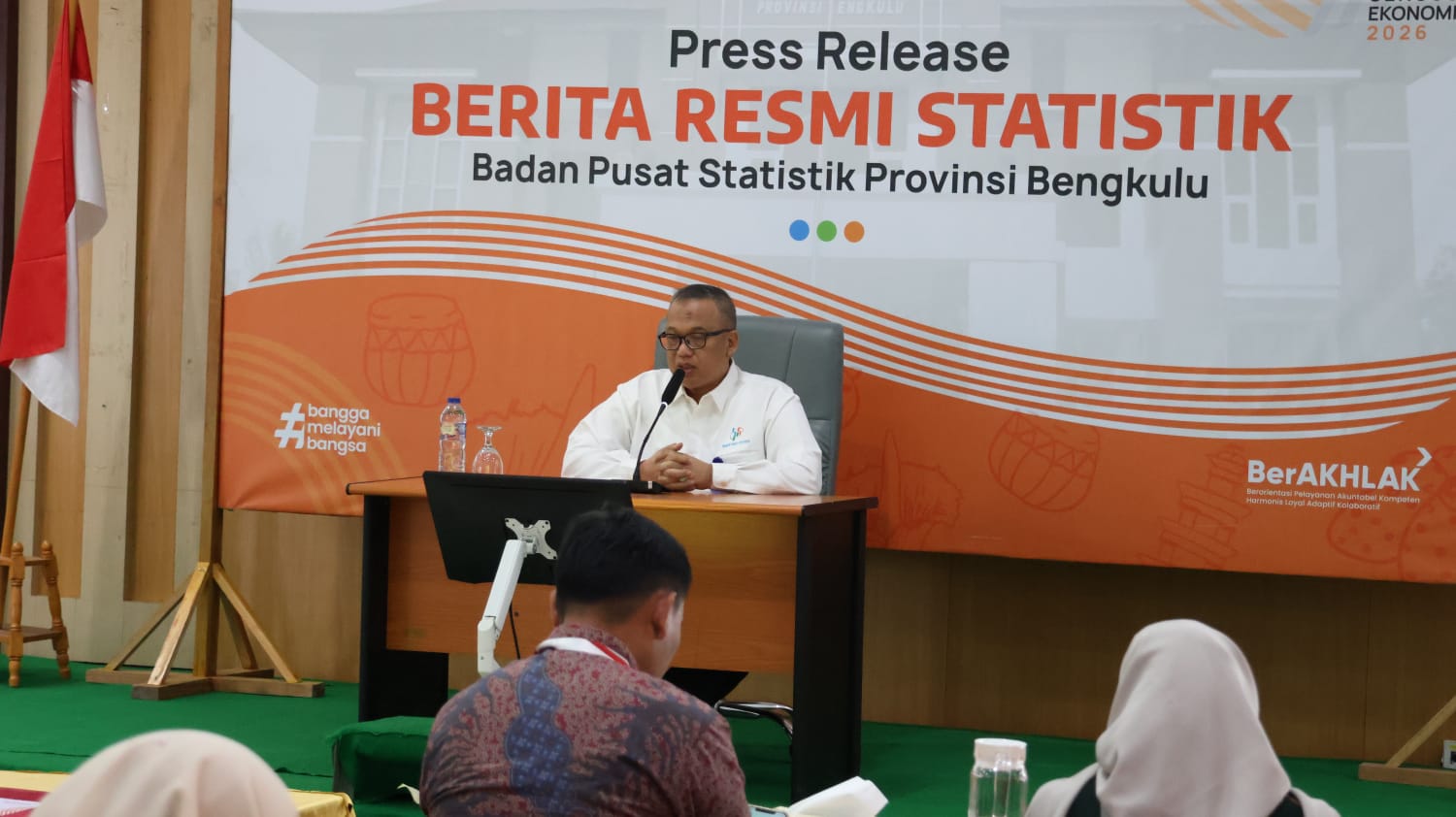 Ekonomi Bengkulu Triwulan I 2026 Tumbuh 4,72 Persen, Akomodasi dan Jasa Keuangan Jadi Penopang