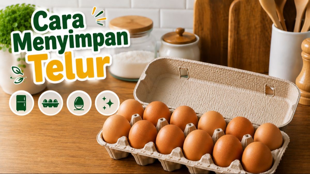 Trik Menyimpan Telur dengan Benar Supaya Bisa Tahan Sebulan 