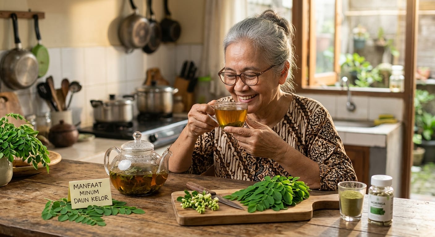 Bikin Badan Fit, Ini Manfaatkaan Minum Air Daun Kelor!