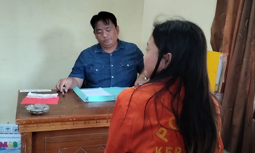 Bawa Sabu, Janda Muda Asal Pulogeto Ditangkap Polisi