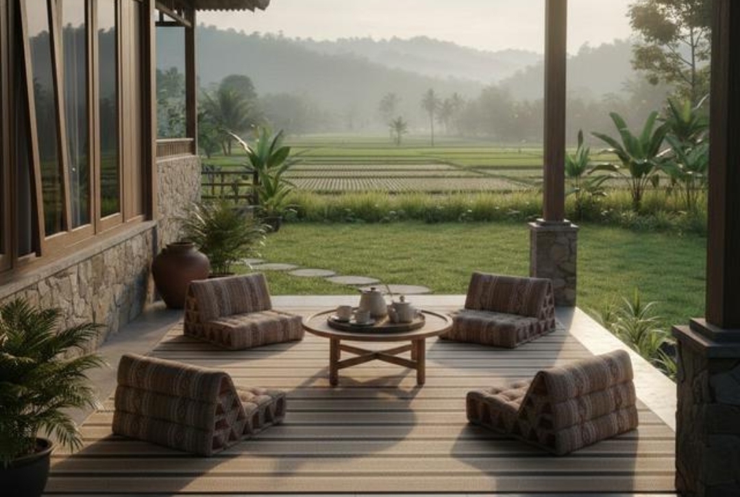 Tetap Cantik dan Nyaman, Ini 5 Inspirasi Rumah di Desa Tanpa Pagar