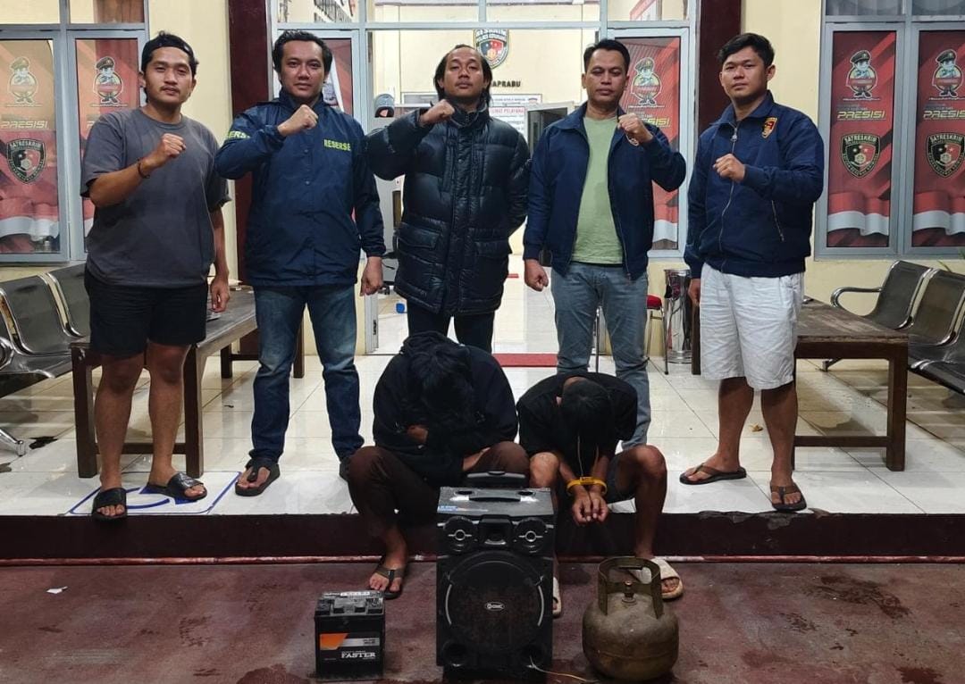 Curi Aki Mobil, 2 Pemuda Diamankan Polres Kepahiang