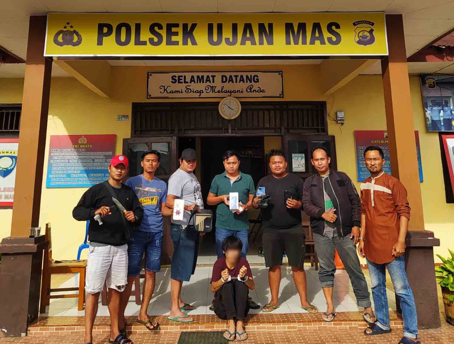 Bobol Rumah Tetangga Sendiri Warga Tanjung Alam Diamankan Polisi!