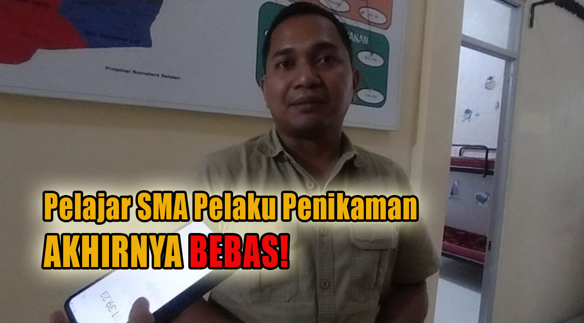 Sempat Ditetapkan Tersangka, Pelajar SMA Pelaku Penikaman Hirup Udara Bebas!