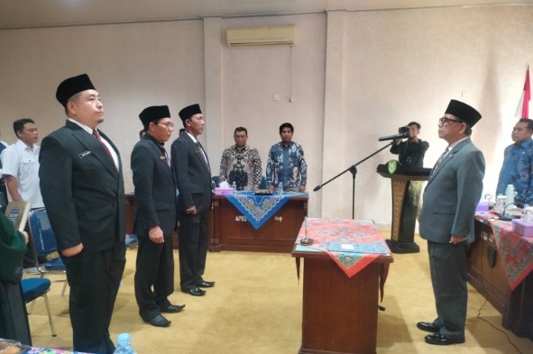 Resmi Dilantik, Ini 3 ASN Kepahiang Pemenang Lelang Jabatan Eselon II