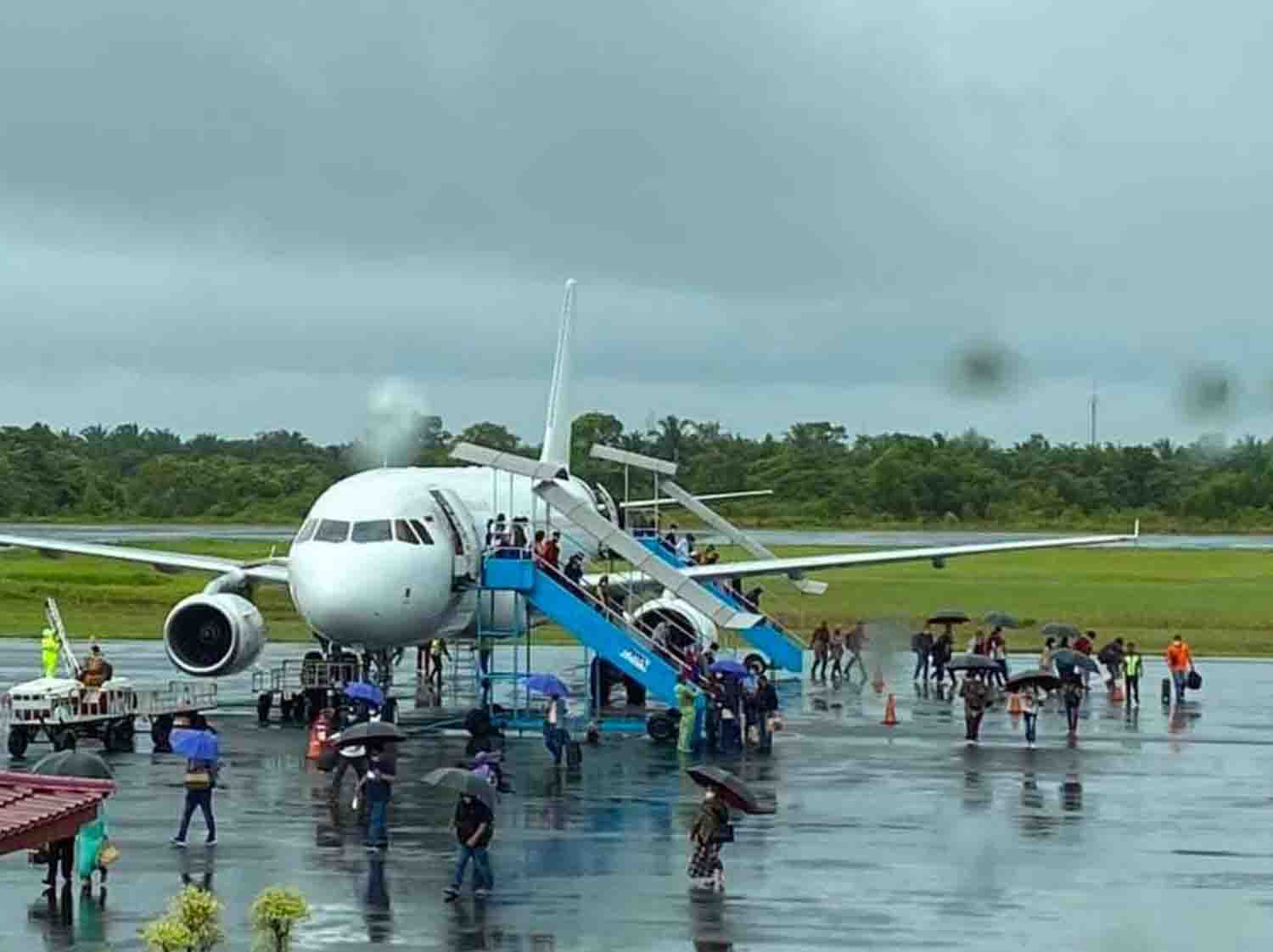 Cuaca Buruk, Pesawat Citilink Sempat Gagal Mendarat di Bengkulu